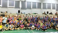 Semangat Tanpa Batas! Ratusan Dokter Pecinta Pingpong ikuti Kejuaraan Tenis Meja di Bandung