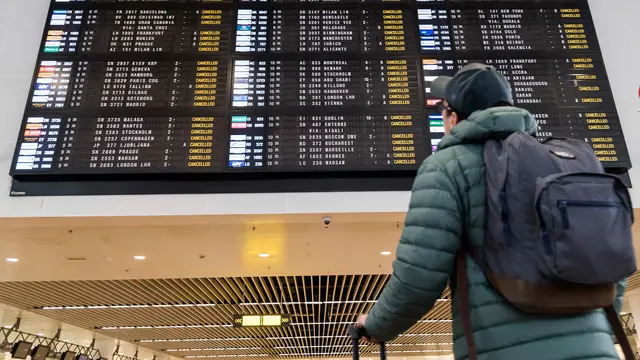 Mogok Nasional Bikin Bandara Brussels Sepi