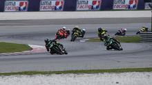Tampak lomba kelas underbone 150 pada seri 1 ARRC 2020 di Sirkuit Sepang, Malaysia. (Twitter/Asia Road Racing)