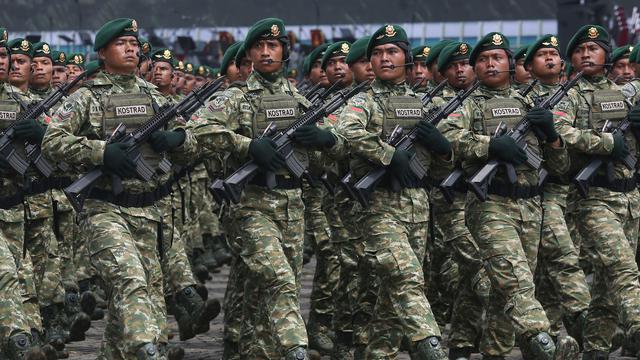 Ratusan Ribu Prajurit Ambil Bagian dalam Gladi Bersih HUT ke-80 TNI