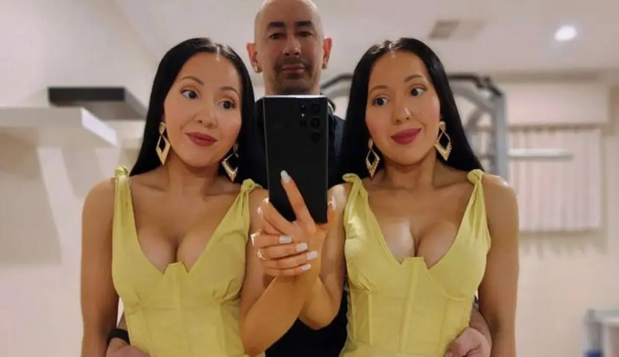 Keduanya pacaran dengan Ben selama 10 tahun dan mengaku sang kekasih memperlakukan mereka sama. @annalucydecinque.