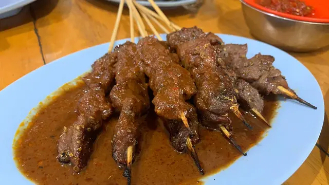 Kuliner Khas Tenggarong, sate rusa yang biasa didapat dari berburu