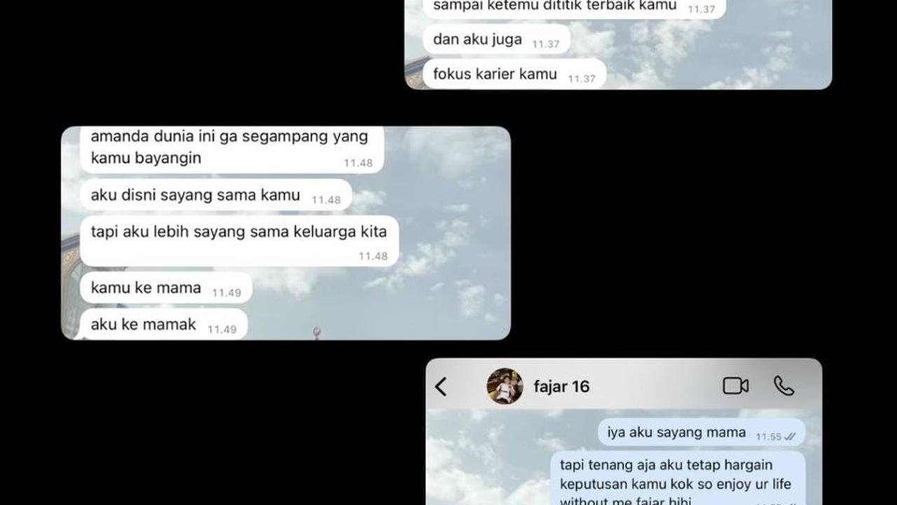 Kronologi Fajar Noor Diduga Selingkuh dengan Amanda Lucson, Shabrina Eleanor Sindir di TikTok?