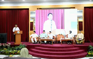 Wamendagri Dorong Percepatan Desa dan Kelurahan Siaga TBC di Provinsi Riau