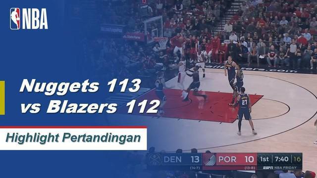 Gary Harris mencetak 27 poin, Paul Millsap menambahkan 22 poin dan 10 rebound membawa Denver mengalahkan Portland