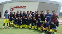 Selebrasi pemain Persib Bandung di semifinal Nusantara Open 2023