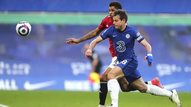 FOTO: Manchester United Gagal Pepet Manchester City, Chelsea Tetap Tak Terkalahkan
