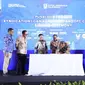 Pupuk Indonesia melakukan Penandatanganan Perjanjian Kredit Pendanaan dan Engineering Procurement Construction (EPC) Proyek Pusri-IIIB di Jakarta, Jumat (13/10/2023).