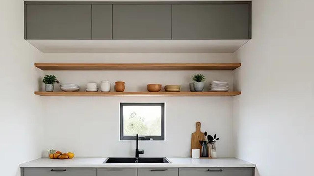 10 Ide Kabinet Minimalis untuk Dapur Sempit 2025, Solusi Rumah Kecil Jadi Lapang