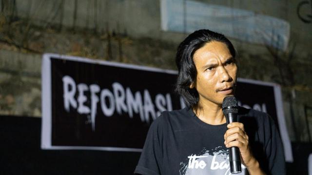 Ketua AJI Kendari, Zainal A Ishaq.(Liputan6.com/Ahmad Akbar Fua)