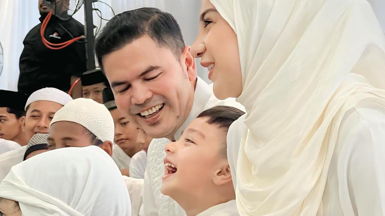 Potret Kebersamaan Irish Bella dan Haldy Sabri ke Pengajian, Kebersamaan Air Rumi dan Ayah Sambung Disorot