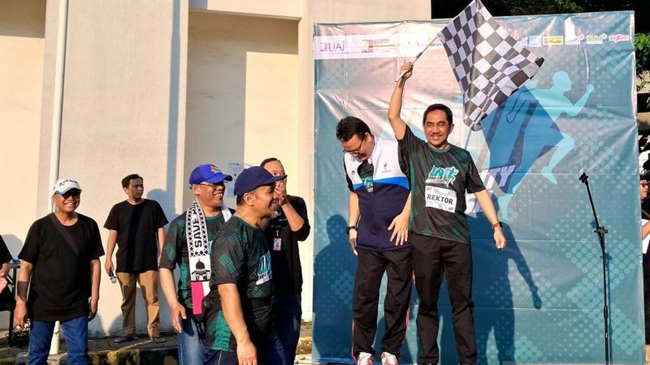 UAI Run for Charity: Ajak Masyarakat Hidup Sehat Sambil Beramal Bangun Rumah Quran