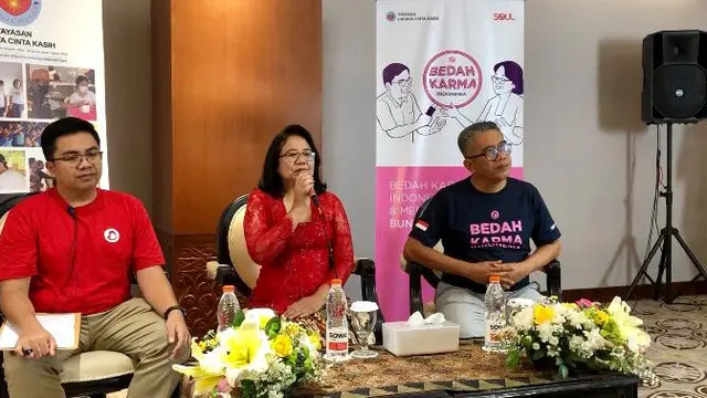 Sesi talkshow Bedah Karma Indonesia di Jakarta
