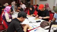 Jelang HUT, BMI Gelar Pelatihan Seni Cukil Lino untuk Penyandang Disabilitas dan Pemuda Kreatif
