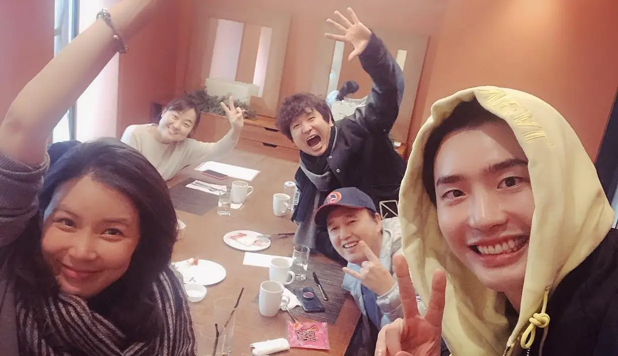 Reuni bintang drakor I Hear Your Voice. (Instagram/ jongsuk0206)