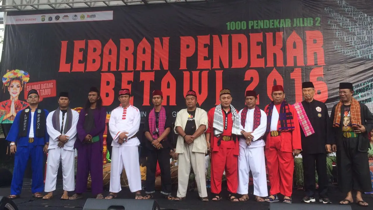 Lebaran Pendekar Betawi 2016, Ajang Berkumpulnya Pesilat Betawi