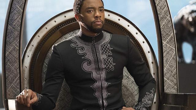 Salah satu adegan film Black Panther.