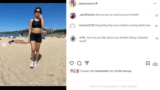 Acha Septriasa (Foto: Instagram/@septriasaacha)
