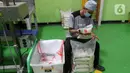 Data Dinas Ketahanan Pangan, Kelautan, dan Pertanian (KPKP) DK Jakarta mencatat stok beras aman hingga enam bulan ke depan. (Liputan6.com/Herman Zakharia)
