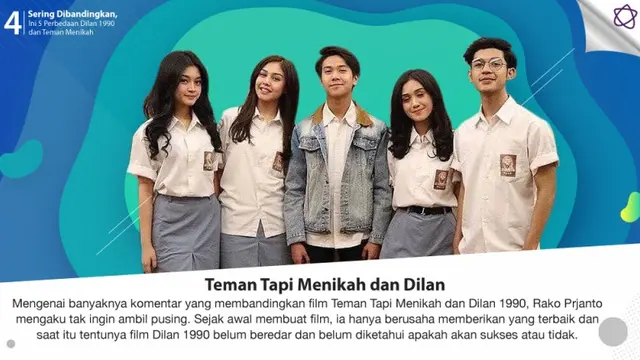 [Bintang] Sering Dibandingkan, Ini 5 Perbedaan Dilan 1990 dan Teman Menikah