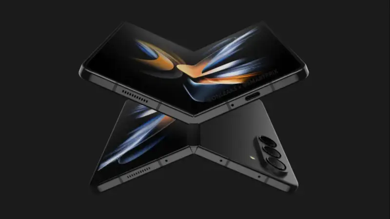 Render Samsung Galaxy Z Fold 5