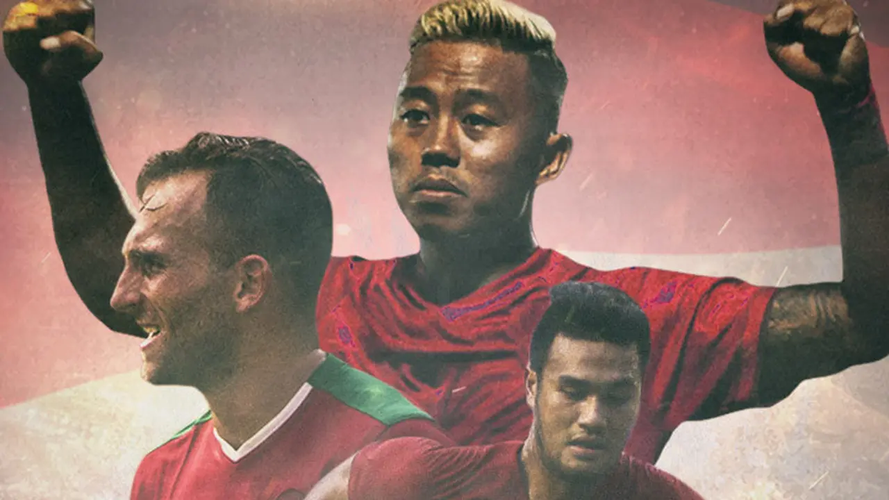 Timnas Indonesia - Penyerang Timnas Indonesia- Kushedya Yudo, Ilija Spasojevic, Muhammad Rafli