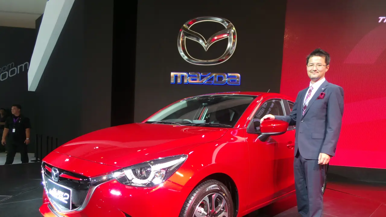 Gebrakan Mazda2/Demio di IIMS 2014