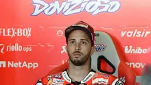 Pembalap Ducati asal Italia, Andrea Dovizioso. (AFP/Javier Soriano)