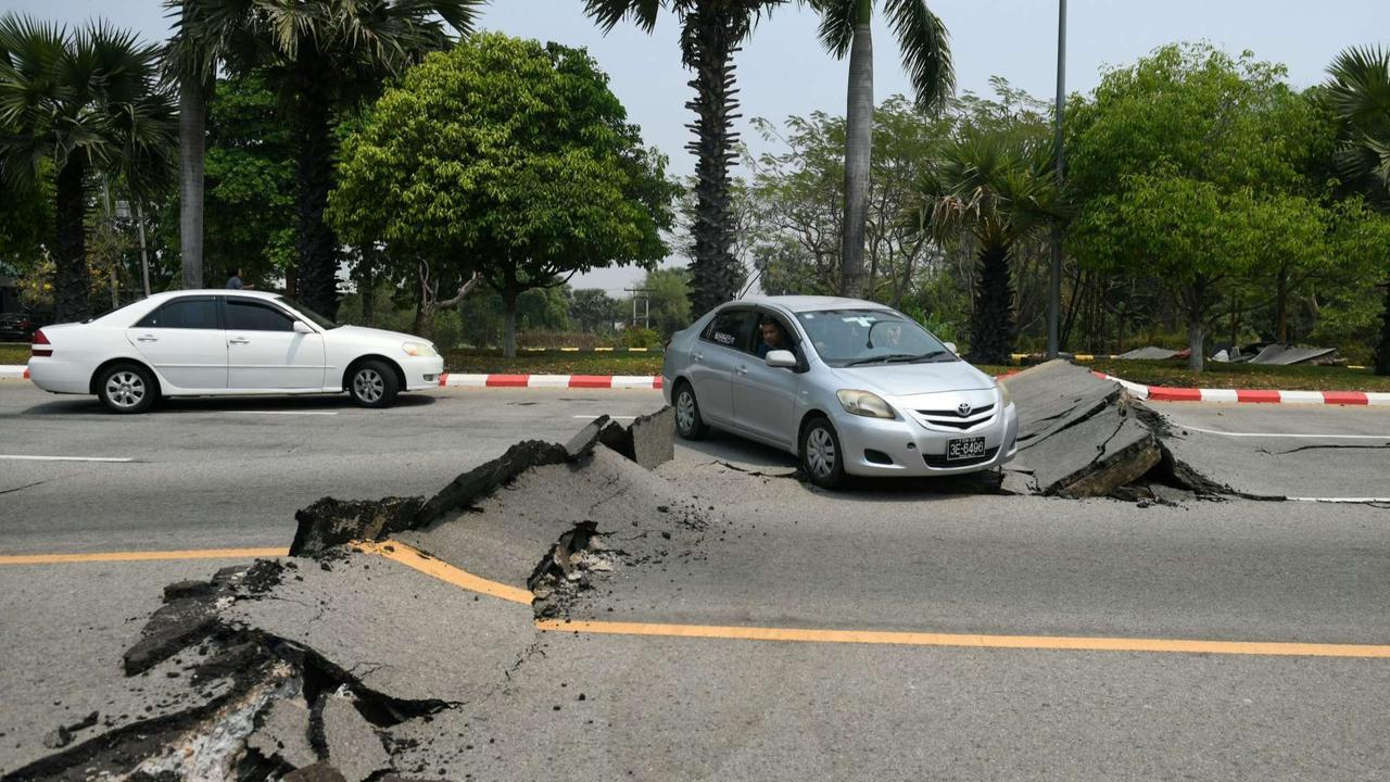 Kerusakan Parah Akibat Gempa Dahsyat Myanmar