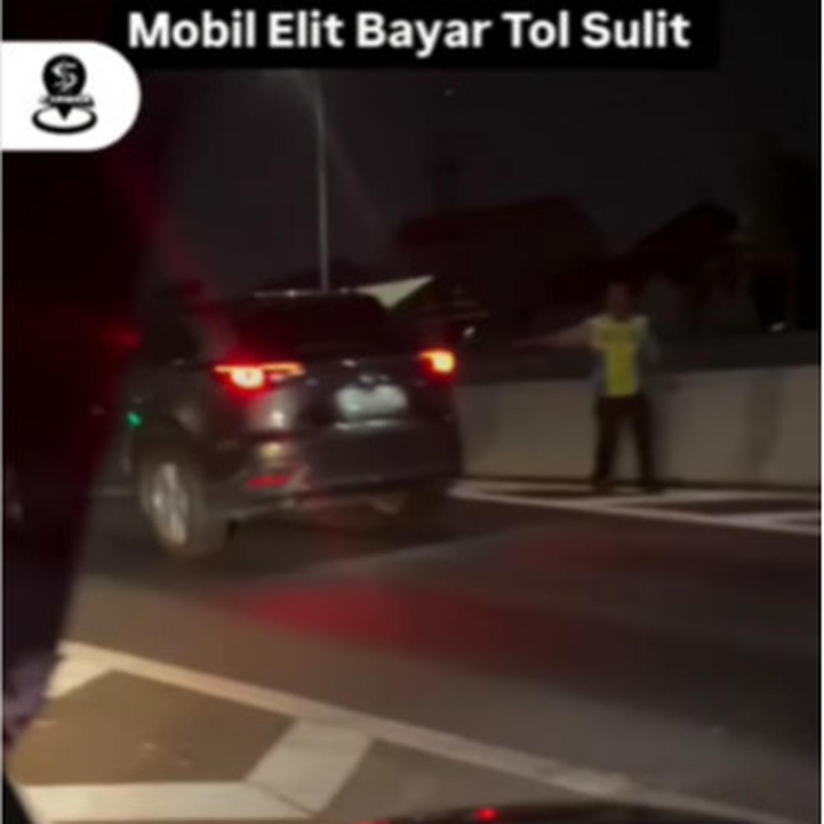 Ini Identitas Mazda Nekat Terobos Gerbang Tol, Mobil Elit Bayar Sulit
