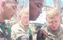 Momen Anggota TNI Tawari Tentara Amerika Makan Ransum, Ternyata Doyan Sampai Manggut-Manggut Angkat Jempol