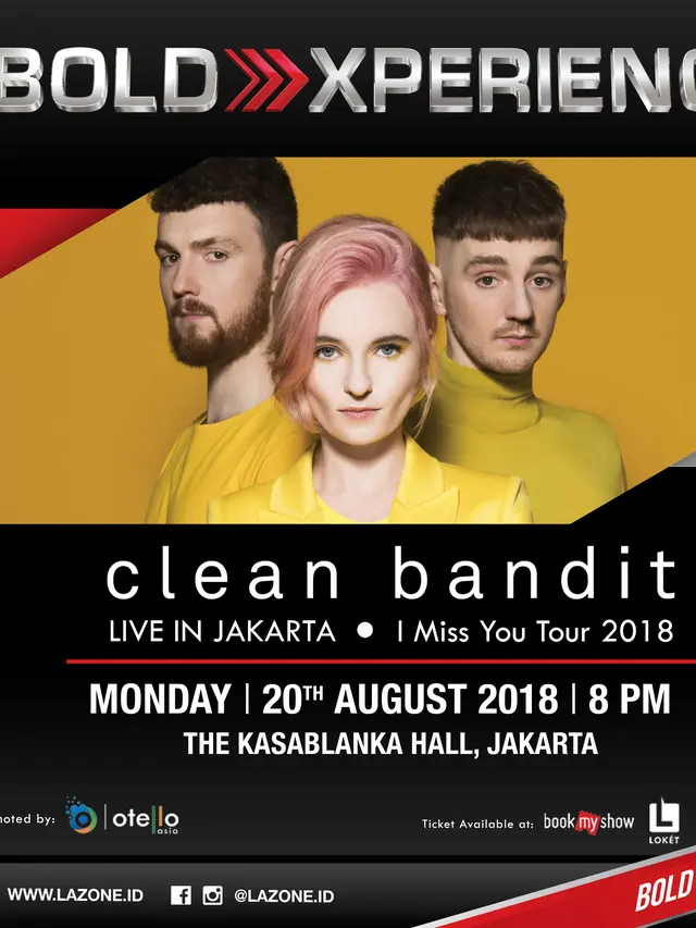 Konser BOLD XPRERIENCE - Clean Bandit Live in Jakarta