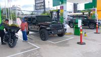 PT Aneka Petroindo Raya (BP-AKR) meresmikan jaringan SPBU bp pertama di kota Bandung, Jawa Barat. (Dok BP-AKR)