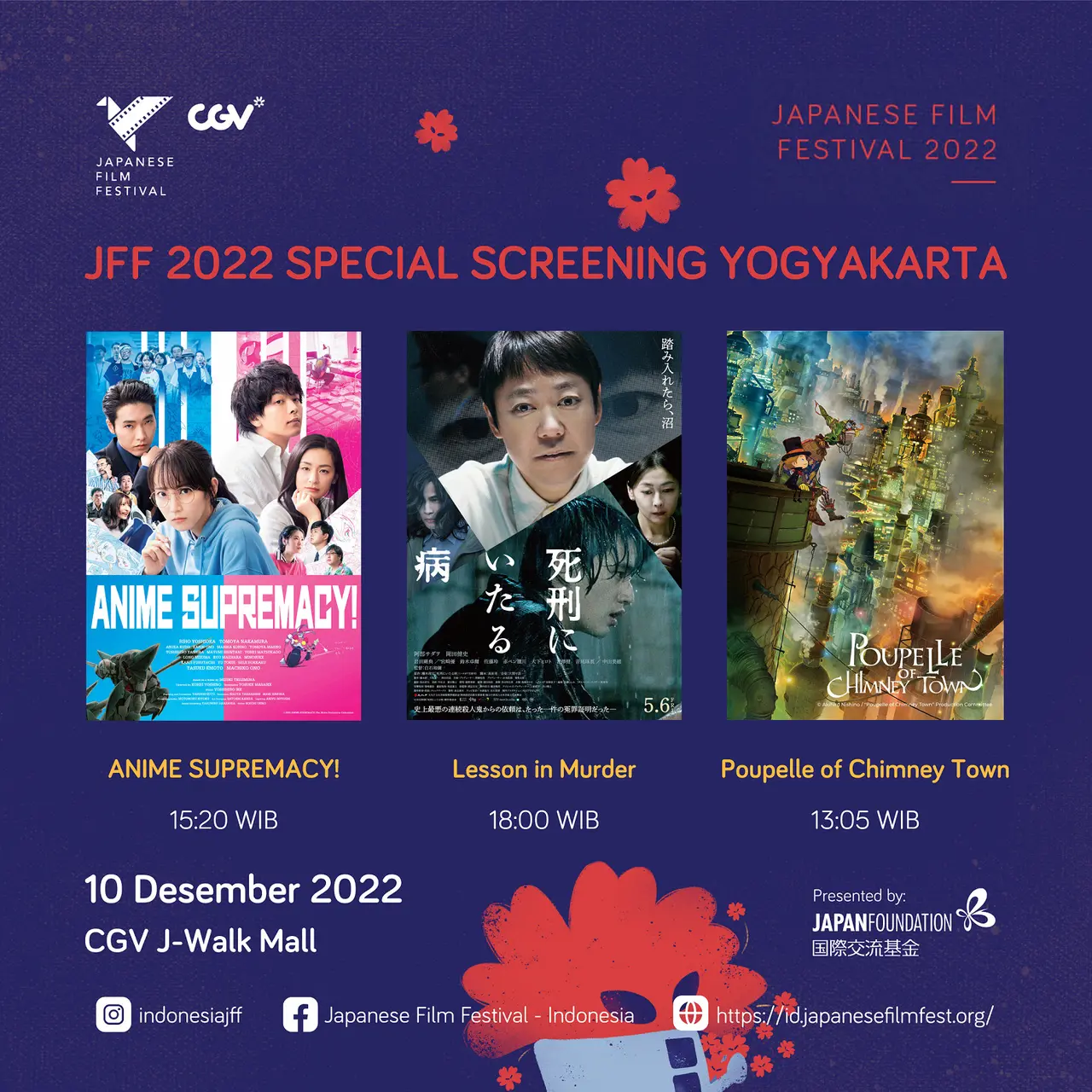 Japanese Film Festival 2022 Hadir di Yogyakarta Pertama Kali setelah