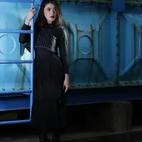 Penyanyi kelahiran Bogor ini mengaku harus memberanikan dirinya agar video klip yang sedang digarapnya mendapatkan hasil yang maksimal. (Fathan Rangkuti/Bintang.com)