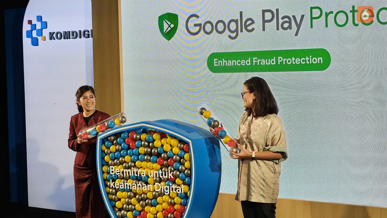Foto: Menkomdigi Meutya Hafid dan Direktur Hubungan Pemerintah dan Kebijakan Publik Google Indonesia Putri Alam