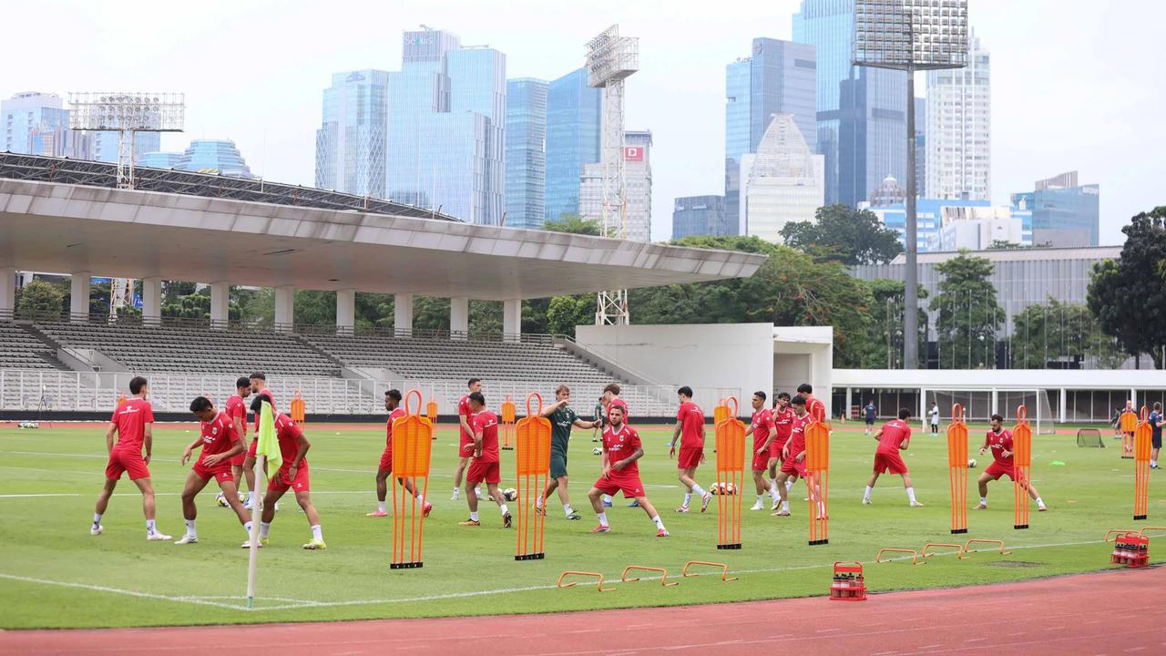 FOTO: Latihan Timnas Indonesia Jelang Final FIFA Series 2026