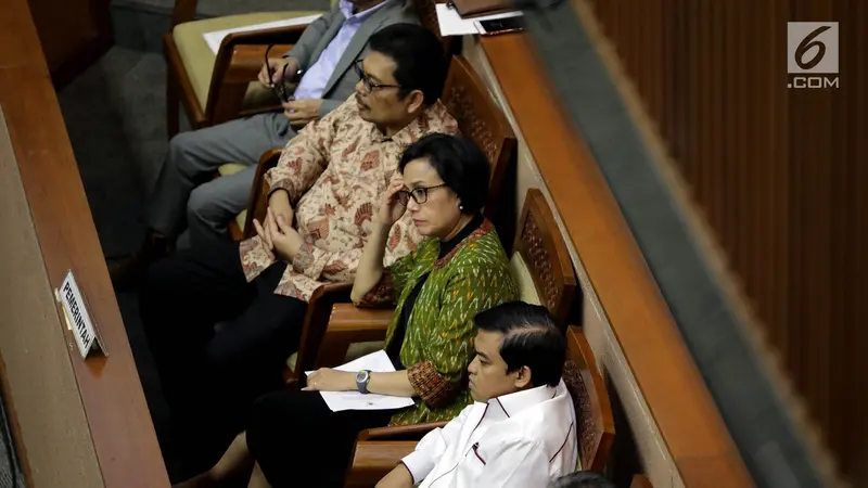 Rapat Paripurna Perppu Akses Informasi Keuangan