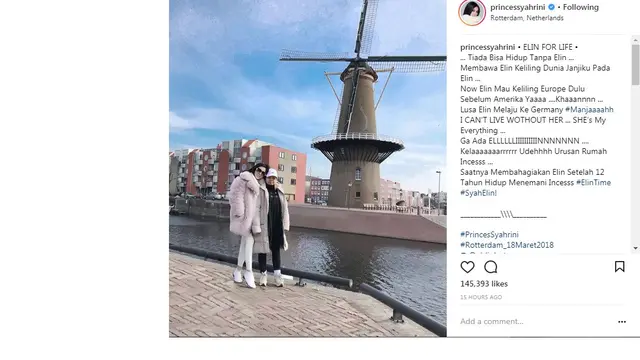 Syahrini (Foto: Instagram)