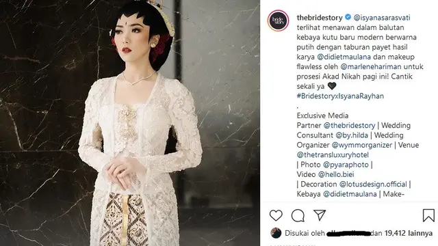 isyana resmi menikah