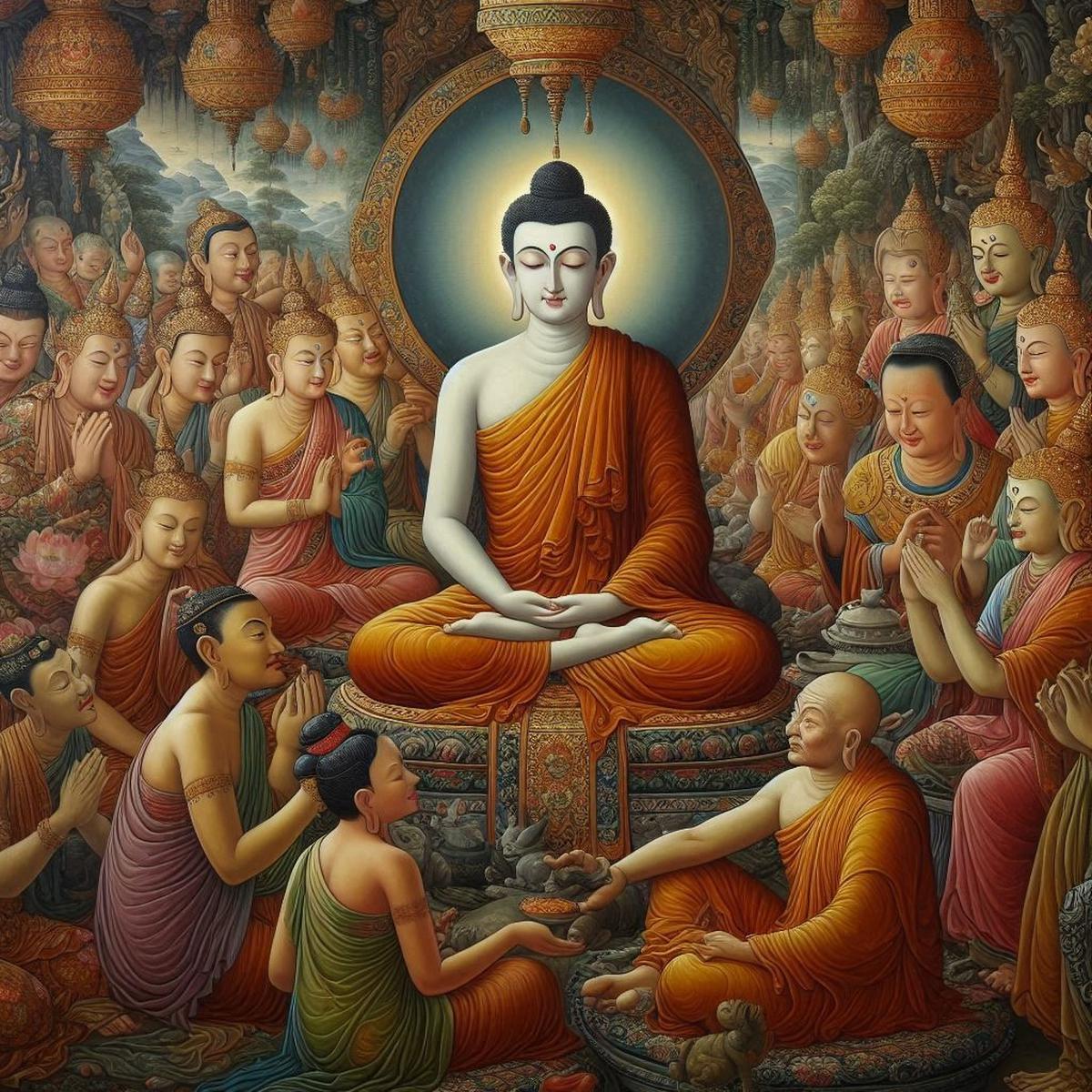 Ilustrasi Sang Buddha