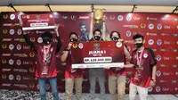 Tim dari SMAN 13 Depok menjadi juara dalam Piala Pelajar Game Free Fire se-Jabodetabek musim pertama. (dok. PBESI)