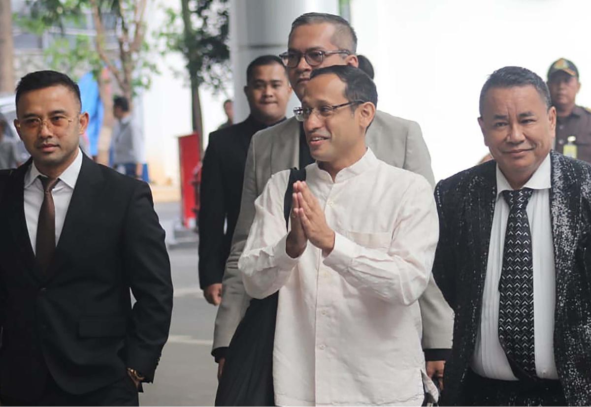 FOTO: Dipanggil Kejagung Lagi, Nadiem Diperiksa Terkait Kasus Laptop Rp9,9 Triliun