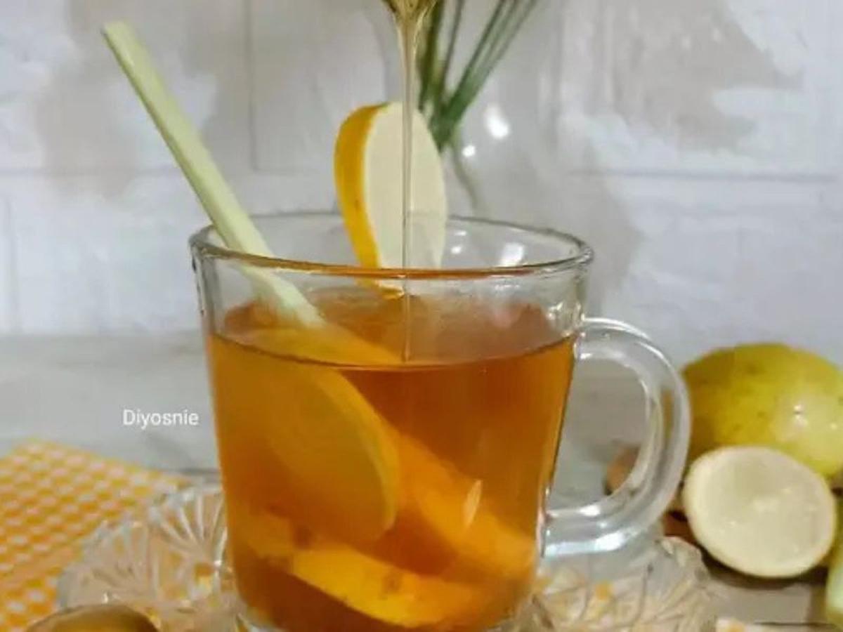 Resep teh lemon serai madu. (dok. Cookpad @_Diyos)