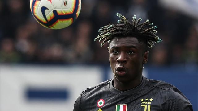 Penyerang Juventus, Moise Kean.