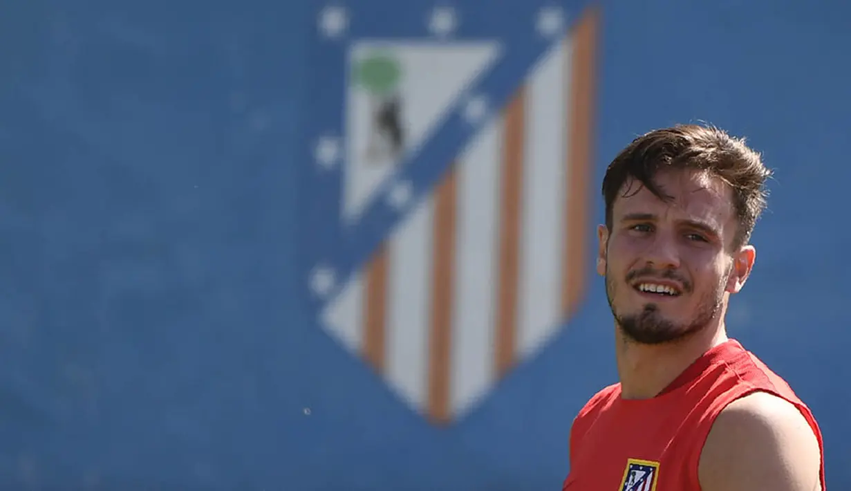 1. Saul Niguez, gelandang kreatif berusia 21 tahun ini bersinar berkat polesan Diego Simeone. Musim ini dirinya menjadi aktor kesuksesan Atletico menembus final Liga Champions dengan menyumbang tiga gol dan dua asist. (AFP/Pierre-Philippe Marcou)