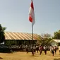 Dalam rangka memperingati HUT kemerdekaan RI yang ke-70 tingkat desa Lamalela dihadiri oleh barisan siswa/i SDI Ilowutung