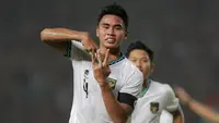 Selebrasi pemain Timnas Indonesia U-19,&nbsp;Muhammad Ferrari&nbsp;usai menjebol gawang Myanmar dalam pertandingan babak penyisihan Grup A Piala AFF U-19 yang berlangsung di Stadion Patriot Candrabhaga, Bekasi,&nbsp;Minggu (10/7/2022). (Bola.com/M Iqbal Ichsan)