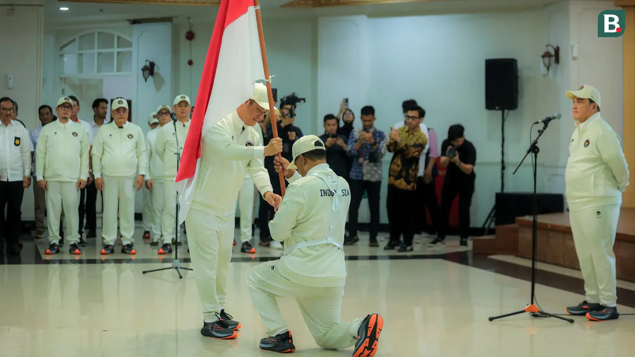 Pengukuhan tim Indonesia untuk SEA Games 2025