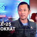 Logo HUT ke-25 Partai Demokrat